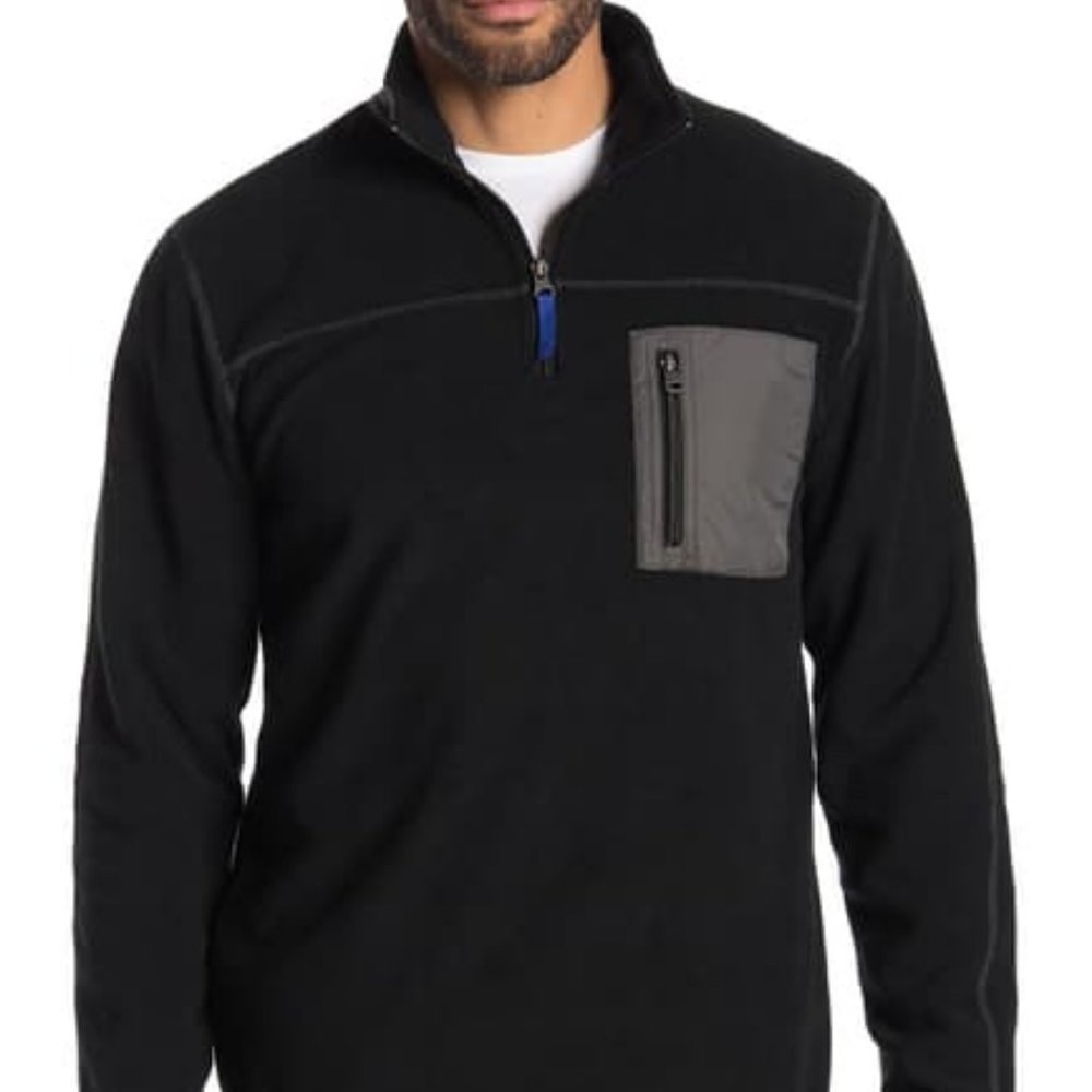 NEW Vintage 1946 Fleece Pullover XL Basic Black